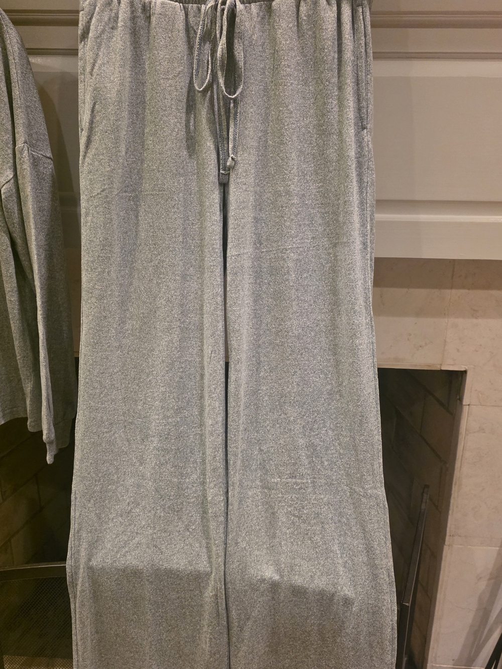 Zenana Outfitters Women's Heather Green Lounge Pantsuit Set - Picture 3 of 5